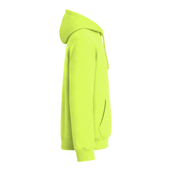 CornerStone Tough Fleece Pullover Hoodie, Bright Yellow, Right Sleeve view