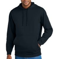 CornerStone Tough Fleece Pullover Hoodie, Navy, Front view
