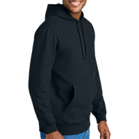 CornerStone Tough Fleece Pullover Hoodie, Navy, Right Sleeve view