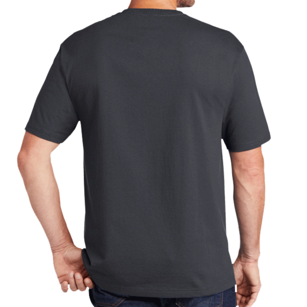 CornerStone Workwear Pocket Tee, Navy Blue, Back view