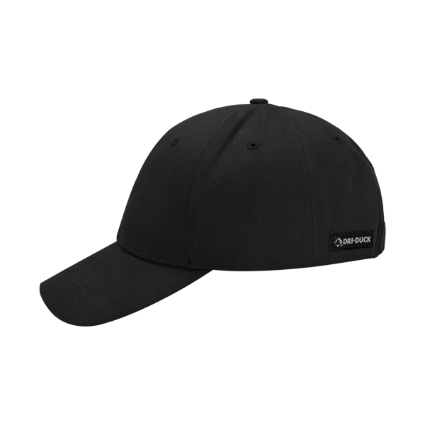 DRI DUCK Legend Cap, Black, Left Side view