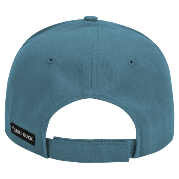 DRI DUCK Legend Cap, Slate Blue, Back view