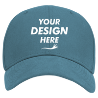 DRI DUCK Legend Cap, Slate Blue, Front view, Mockup