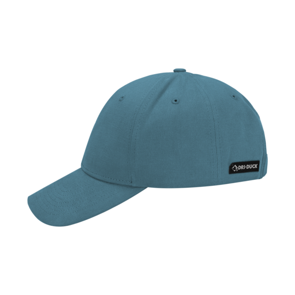 DRI DUCK Legend Cap, Slate Blue, Left Side view