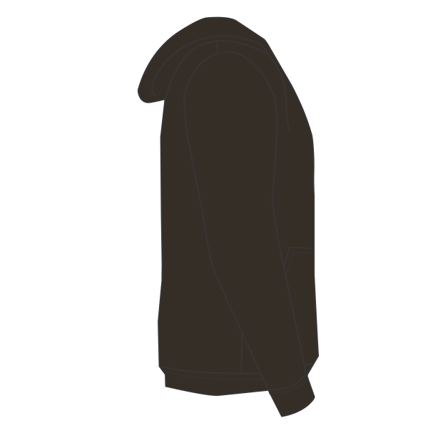 DRI DUCK Men's Cheyenne Boulder Cloth™ Hooded Jacket with Tricot Quilt Lining, Tobacco, Right Sleeve (Long) view
