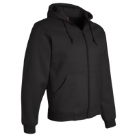 DRI DUCK Men's Crossfire Heavyweight Power Fleece Hooded Jacket with Thermal Lining, Black, Right Sleeve view