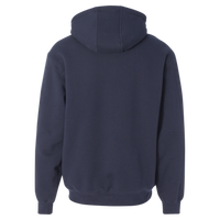 DRI DUCK Men's Crossfire Heavyweight Power Fleece Hooded Jacket with Thermal Lining, Navy, Back view