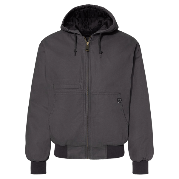 DRI DUCK Men's Laramie Power Move Jacket, Charcoal, Front view