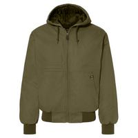 DRI DUCK Men's Laramie Power Move Jacket, Olive, Front view