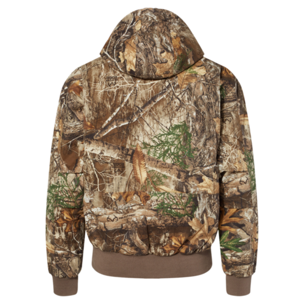 DRI DUCK Men's Laramie Power Move Jacket, Realtree Edge, Back view