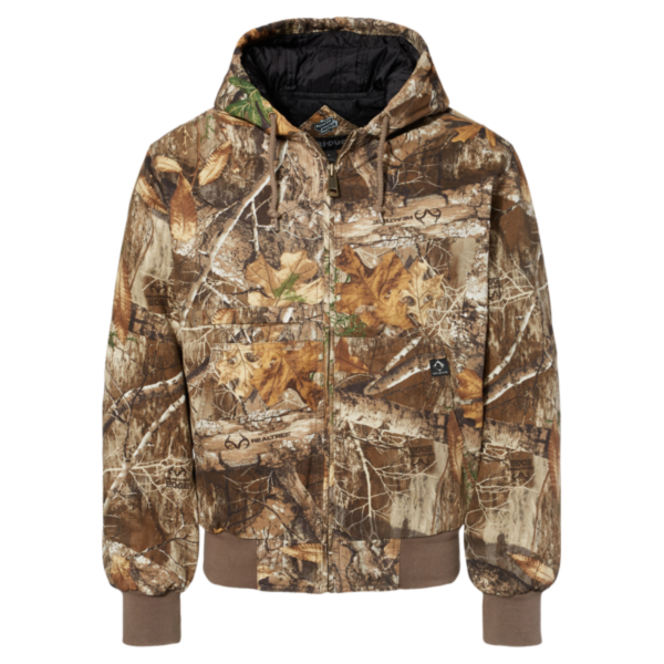 DRI DUCK Men's Laramie Power Move Jacket, Realtree Edge, Front view