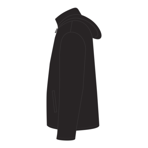 DRI DUCK Men's Laredo Boulder Cloth™ Canvas Jacket with Thermal Lining, Black, Left Sleeve view