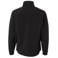 DRI DUCK Men's Motion Soft Shell Jacket, Black / Black, Back view