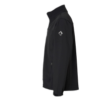 DRI DUCK Men's Motion Soft Shell Jacket, Black / Black, Left Sleeve view