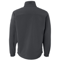 DRI DUCK Men's Motion Soft Shell Jacket, Charcoal / Charcoal, Back view