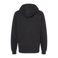 DRI DUCK Men's Woodland Fleece Hooded Pullover, Black, Back view