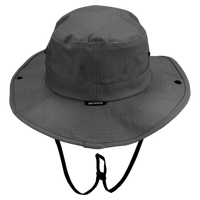 DRI DUCK Ripstop Booney, Charcoal, Back view