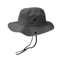 DRI DUCK Ripstop Booney, Charcoal, Left Side view