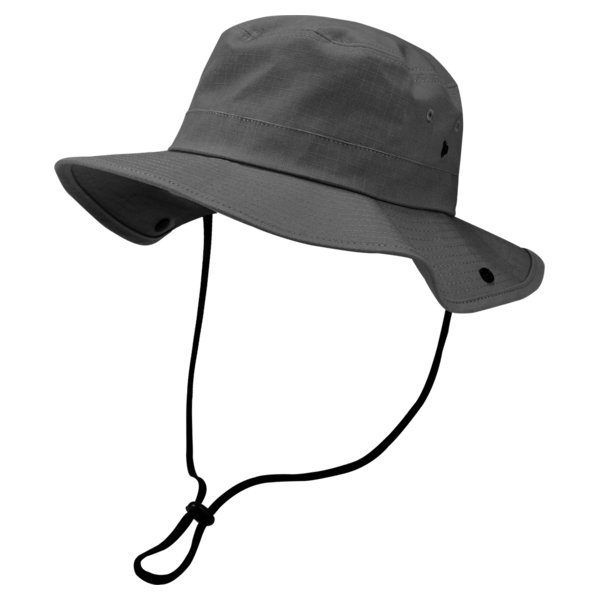 DRI DUCK Ripstop Booney, Charcoal, Sample view