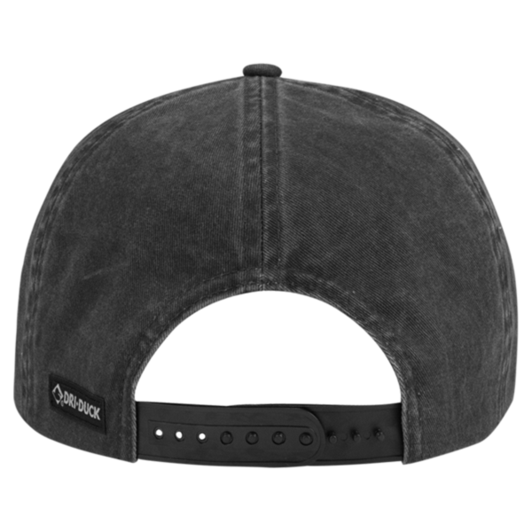 DRI DUCK Rockwell Cap, Charcoal / Charcoal, Back view