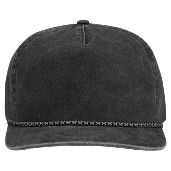 DRI DUCK Rockwell Cap, Charcoal / Charcoal, Front view
