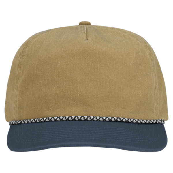 DRI DUCK Rockwell Cap, Wheat / Denim, Front view