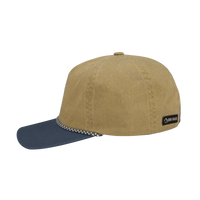 DRI DUCK Rockwell Cap, Wheat / Denim, Left Side view