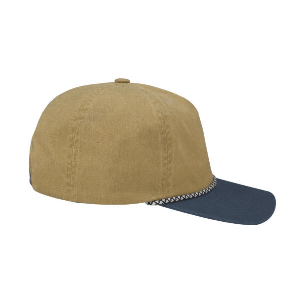 DRI DUCK Rockwell Cap, Wheat / Denim, Right Side view
