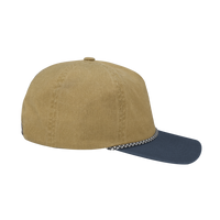DRI DUCK Rockwell Cap, Wheat / Denim, Right Side view