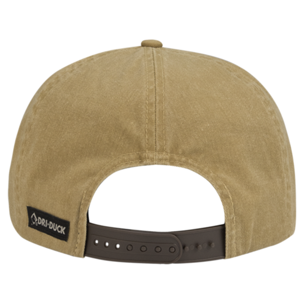 DRI DUCK Rockwell Cap, Wheat / Wheat, Back view