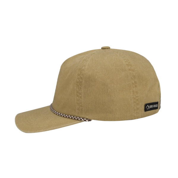 DRI DUCK Rockwell Cap, Wheat / Wheat, Left Side view