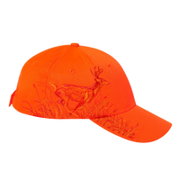 DRI DUCK Running Buck Cap, Blaze Orange -Buck / Blaze Orange -Buck, Right Side view