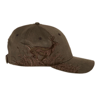 DRI DUCK Running Buck Cap, Brown Waxy Canvas / Brown Waxy Canvas, Right Side view
