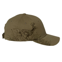 DRI DUCK Running Buck Cap, Olive / Olive, Right Side view