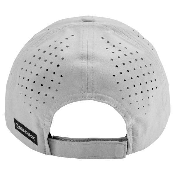 DRI DUCK Titan Cap, Grey, Back view