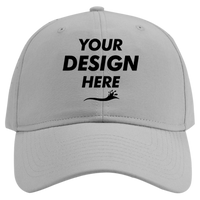 DRI DUCK Titan Cap, Grey, Front view, Mockup