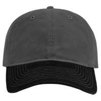 DRI DUCK Truman Cap, Charcoal / Black, Front view