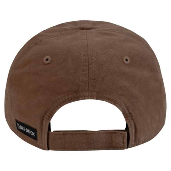DRI DUCK Truman Cap, Field Khaki / Black, Back view