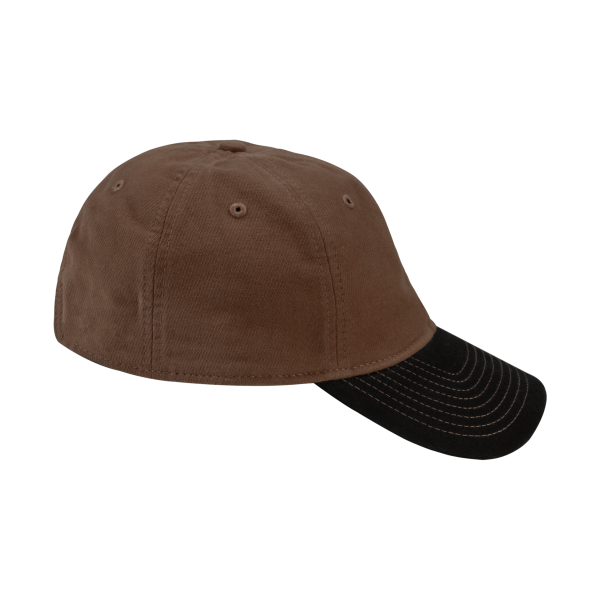DRI DUCK Truman Cap, Field Khaki / Black, Right Side view