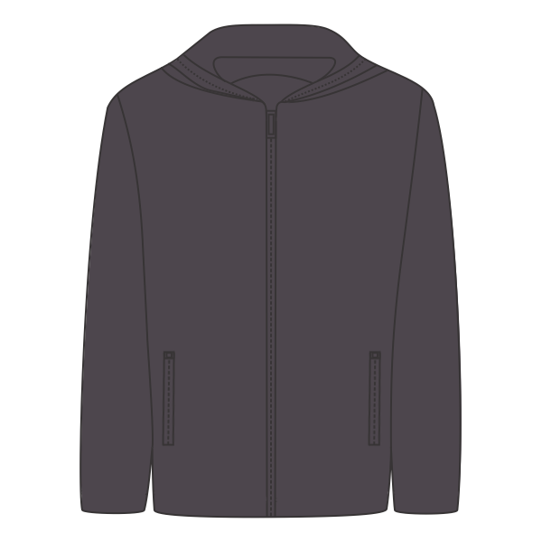 DRI DUCK Unisex Torrent Waterproof Hooded Jacket, Charcoal / Black, Front view
