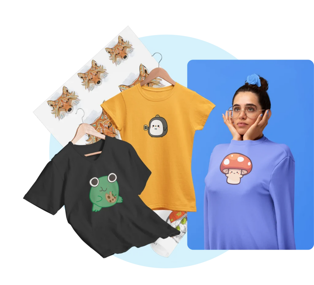 Custom DTF Transfers & Apparel