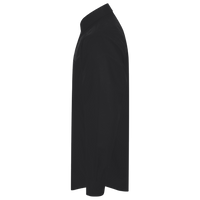 Devon & Jones Men's Crown Collection® Broadcloth Woven Dress Shirt, Black, Left Sleeve view