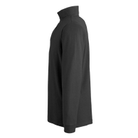 Devon & Jones Men's New Classics® Performance Quarter-Zip Pullover, Black, Left Sleeve view