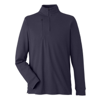 Devon & Jones Men's New Classics® Performance Quarter-Zip Pullover, Navy, Front view