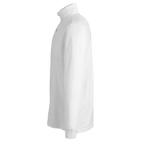 Devon & Jones Men's New Classics® Performance Quarter-Zip Pullover, White, Left Sleeve view