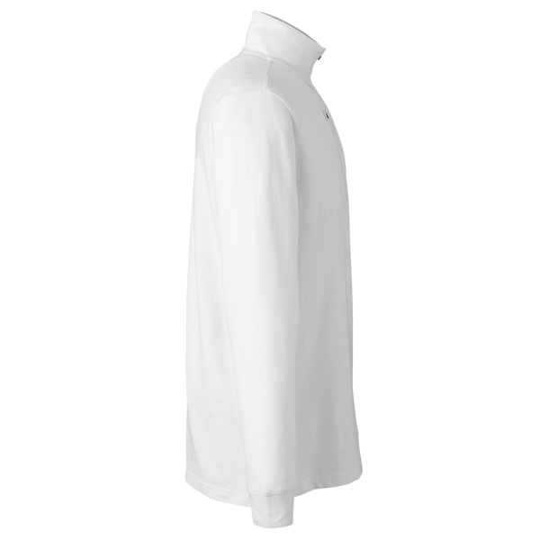 Devon & Jones Men's New Classics® Performance Quarter-Zip Pullover, White, Right Sleeve view