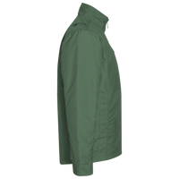 Devon & Jones Men's Newbury Colorblock Mélange Fleece Full-Zip jacket, Forest / Forest Heather, Right Sleeve view