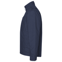Devon & Jones Men's Newbury Colorblock Mélange Fleece Full-Zip jacket, Navy / Navy Heather, Left Sleeve view