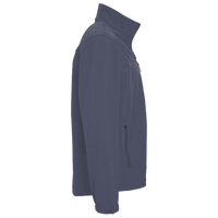 Devon & Jones Men's Newbury Mélange Fleece Quarter-Zip Pullover, Navy Heather, Right Sleeve view
