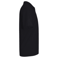 Devon & Jones Men's Pima Piqué Polo, Black, Right Sleeve view